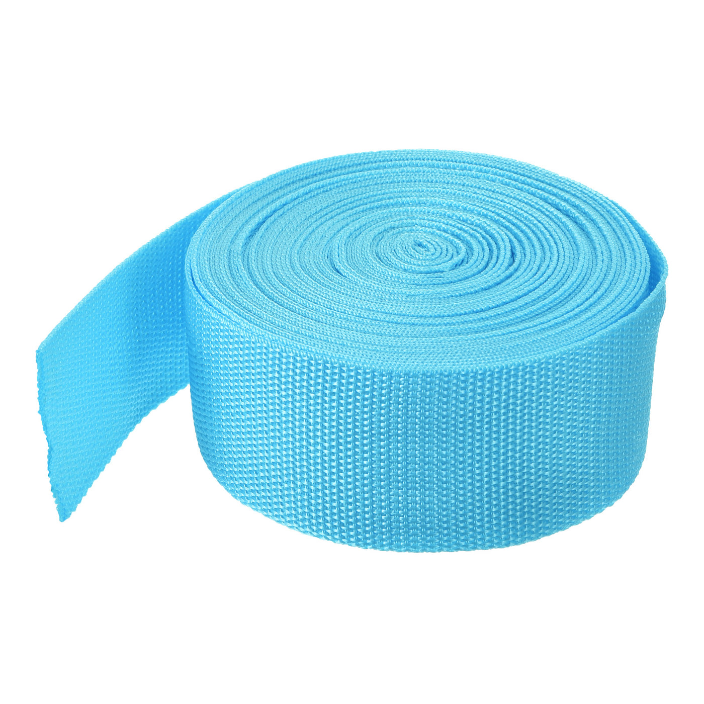 Harfington Lightweight Polypropylene Webbing Strap 2" 10 Yard Backpack Strapping Band Sky Blue for Outdoor Luggage Cargo Straps