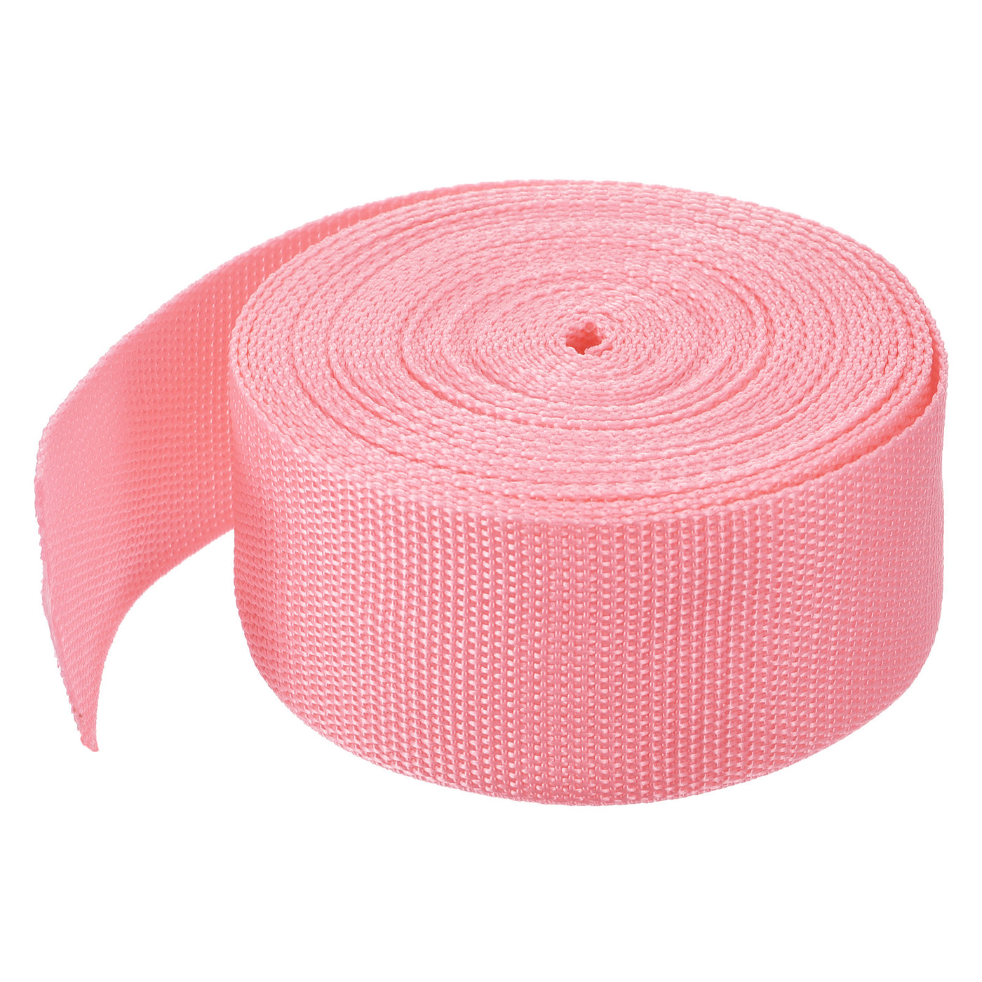 Harfington Lightweight Polypropylene Webbing Strap 2" 10 Yard Backpack Strapping Band Pink for Outdoor Luggage Cargo Straps