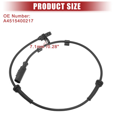 Harfington Vorderer ABS-Sensor passend für Smart Fortwo 1.0L L3 Nr. A4515400217 - 1 Stück