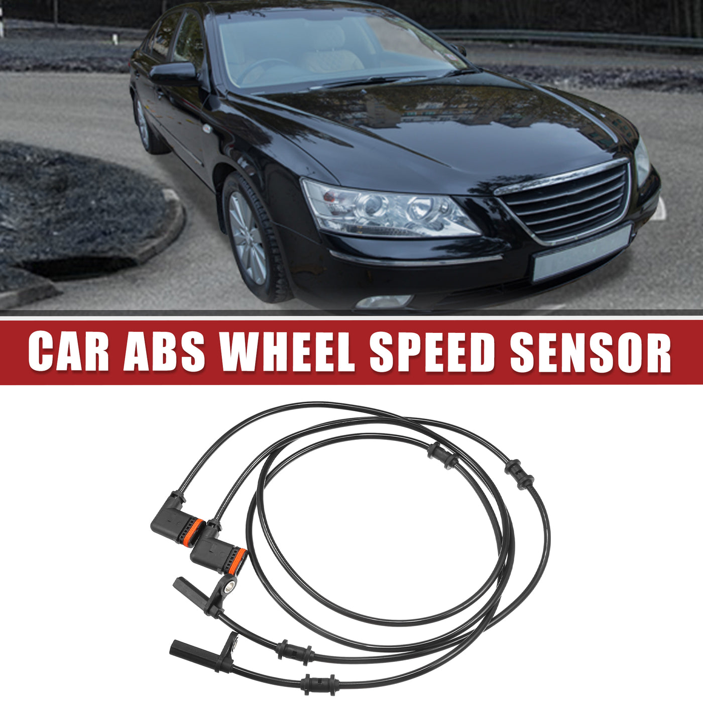 ACROPIX Hinten Links Rechts ABS-Sensor passend für MERCEDES-BENZ C230 02-07 - 2 Stück