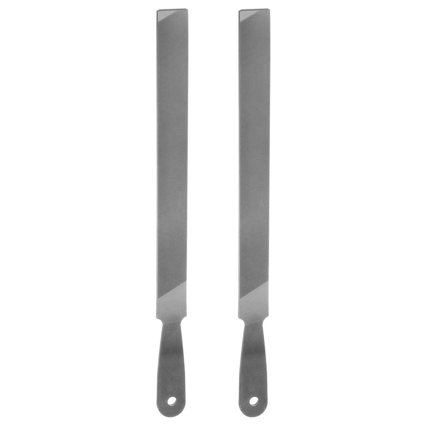 Harfington 2pcs Farmers Own Files 10 Inch High Carbon Steel Single Cut Flat Hand Rasp File