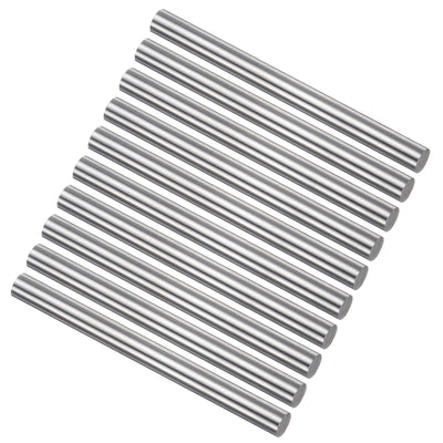 Harfington Uxcell Round Metal Rods 5.2mm x 60mm High Speed Steel (HSS) Lathe Bar Stock 10 Pcs