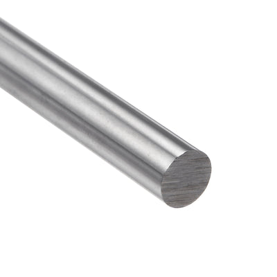 Harfington Uxcell Round Metal Rods 7mm x 60mm High Speed Steel (HSS) Lathe Bar Stock 5 Pcs