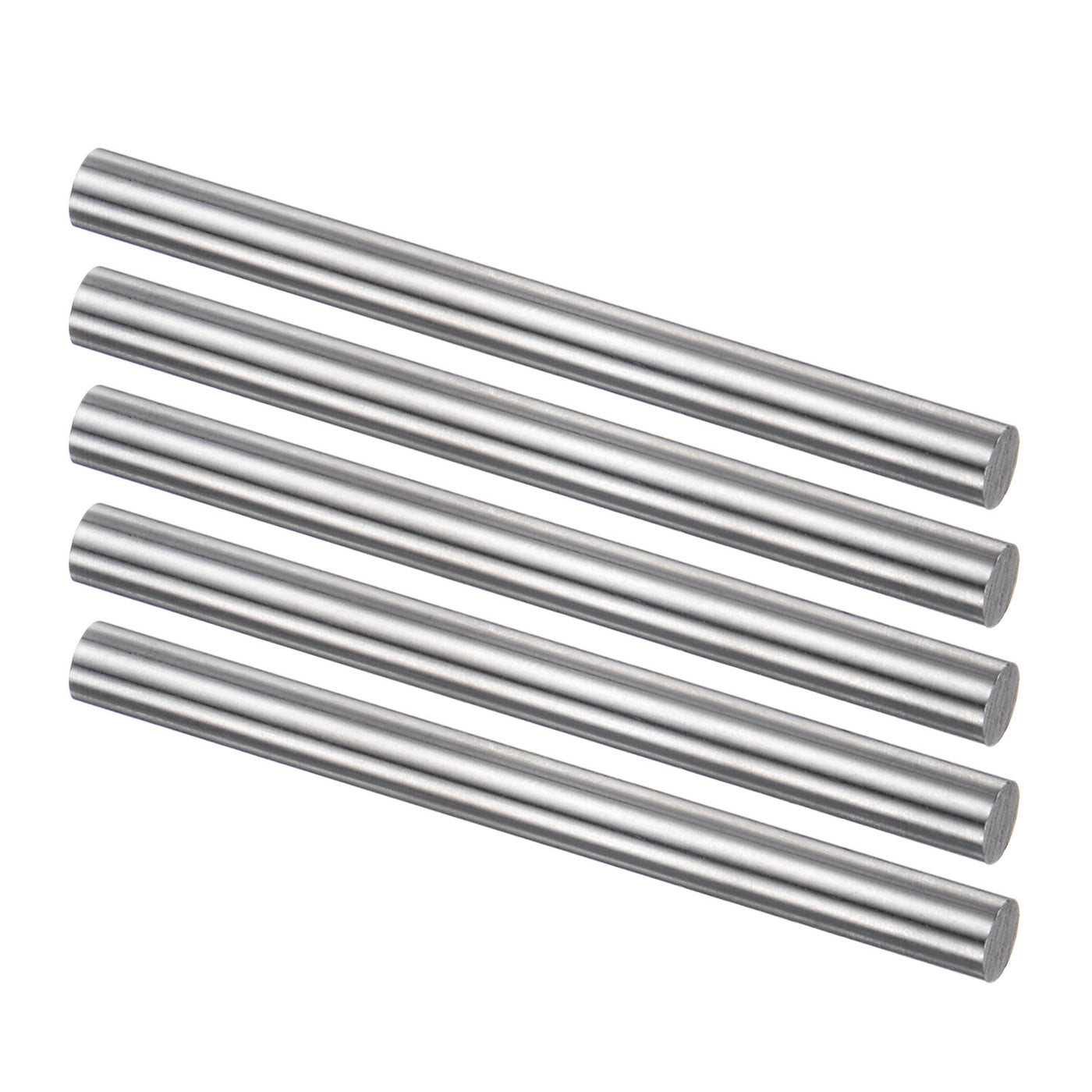 uxcell Uxcell Round Metal Rods 4.5mm x 60mm High Speed Steel (HSS) Lathe Bar Stock 5 Pcs