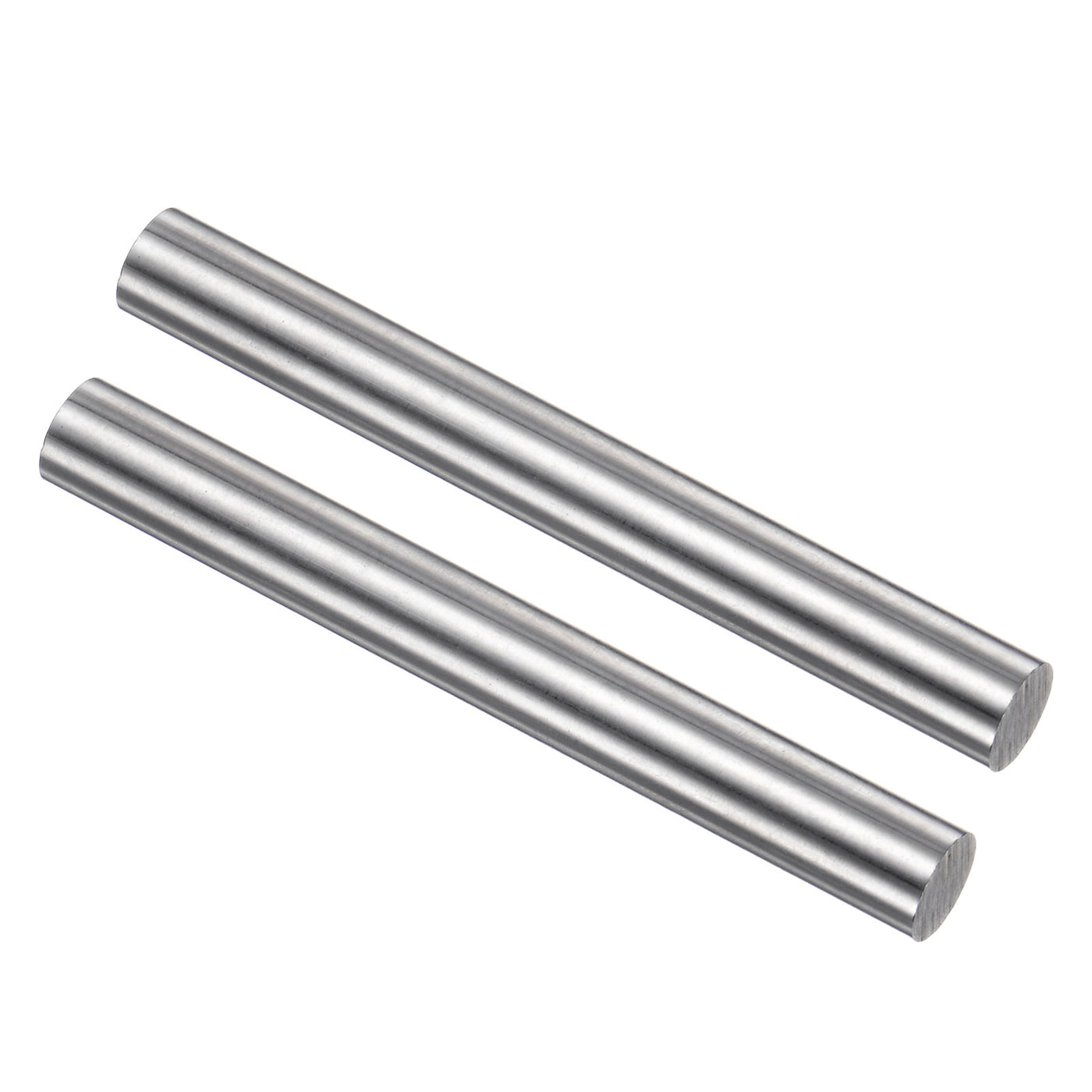 uxcell Uxcell Round Metal Rods 7mm x 60mm High Speed Steel (HSS) Lathe Bar Stock 2 Pcs