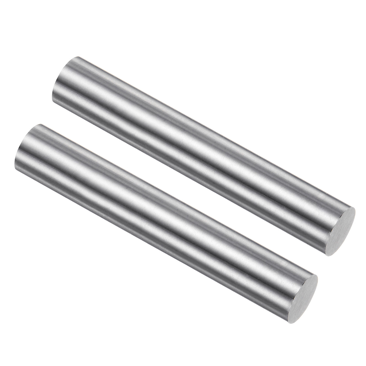 uxcell Uxcell Round Metal Rods 10mm x 60mm High Speed Steel (HSS) Lathe Bar Stock 2 Pcs