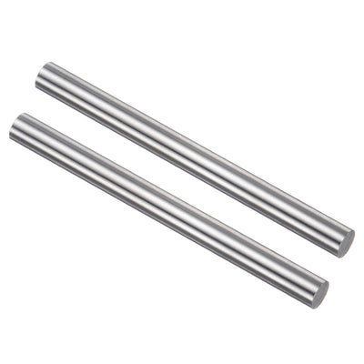 Harfington Uxcell Round Metal Rods 5.2mm x 60mm High Speed Steel (HSS) Lathe Bar Stock 2 Pcs