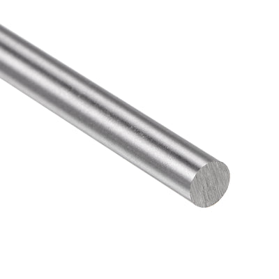 Harfington Uxcell Round Metal Rods 5mm x 100mm High Speed Steel (HSS) Lathe Bar Stock 10 Pcs