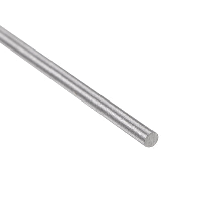 Harfington Uxcell Round Metal Rods 1.7mm x 150mm High Speed Steel (HSS) Lathe Bar Stock 10 Pcs