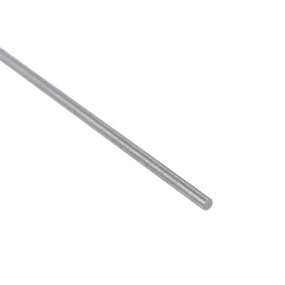 Harfington Uxcell Round Metal Rods 0.5mm x 150mm High Speed Steel (HSS) Lathe Bar Stock 10 Pcs