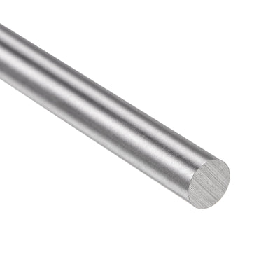 Harfington Uxcell Round Metal Rods 6mm x 150mm High Speed Steel (HSS) Lathe Bar Stock 5 Pcs