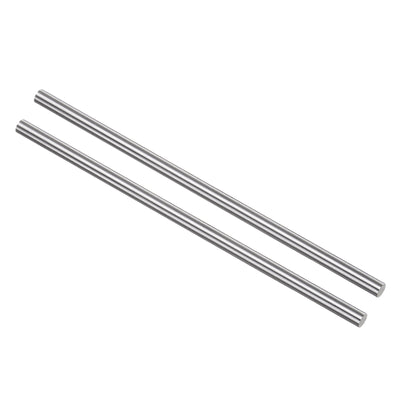 Harfington Uxcell Round Metal Rods 4.5mm x 150mm High Speed Steel (HSS) Lathe Bar Stock 2 Pcs