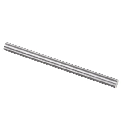 Harfington Uxcell Round Metal Rods 7mm x 100mm High Speed Steel (HSS) Lathe Bar Stock