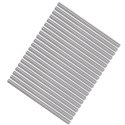 Harfington Uxcell Round Metal Rods 5.2mm x 100mm High Speed Steel (HSS) Lathe Bar Stock 20 Pcs