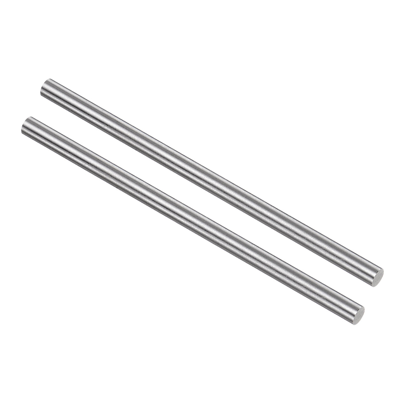 uxcell Uxcell Round Metal Rods 5.2mm x 100mm High Speed Steel (HSS) Lathe Bar Stock 2 Pcs