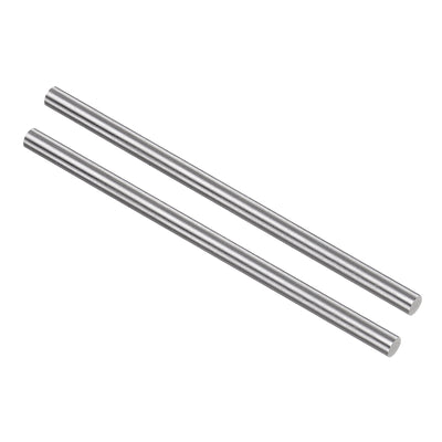 Harfington Uxcell Round Metal Rods 5.2mm x 100mm High Speed Steel (HSS) Lathe Bar Stock 2 Pcs