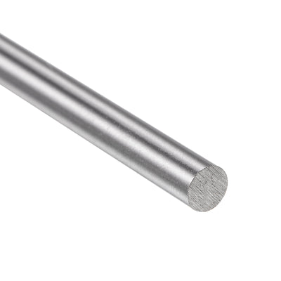 Harfington Uxcell Round Metal Rods 4.6mm x 100mm High Speed Steel (HSS) Lathe Bar Stock 2 Pcs