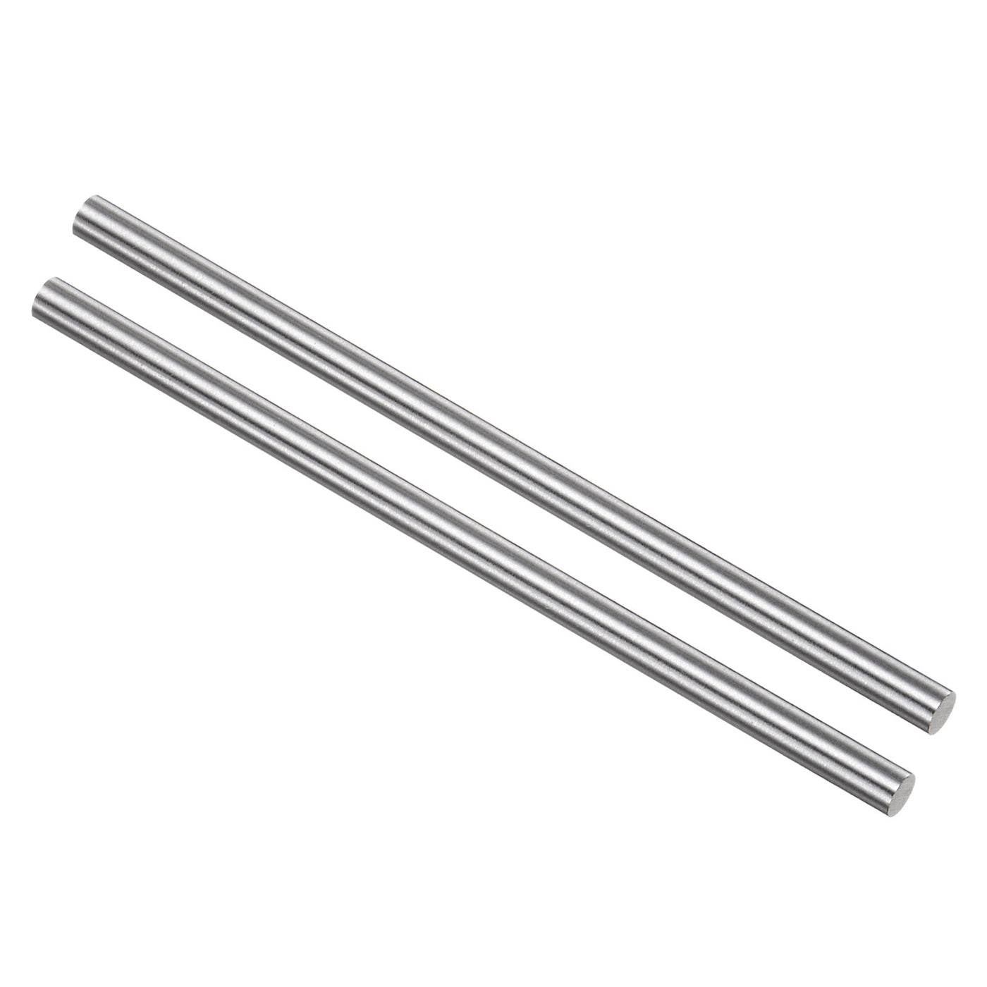 uxcell Uxcell Round Metal Rods 4.6mm x 100mm High Speed Steel (HSS) Lathe Bar Stock 2 Pcs