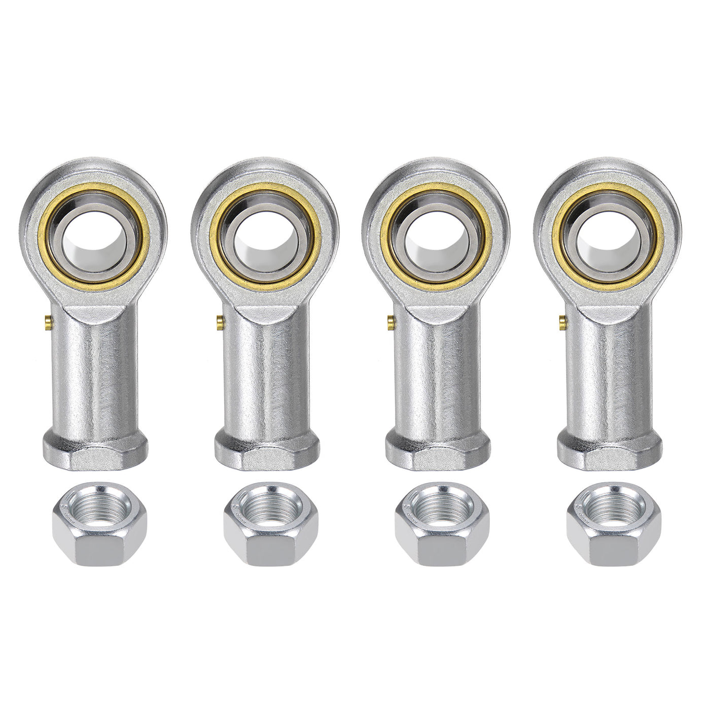 uxcell Uxcell 4pcs PHSB12 Female Rod End Bearing 3/4" Bore and 3/4-16 Right Hand Thread