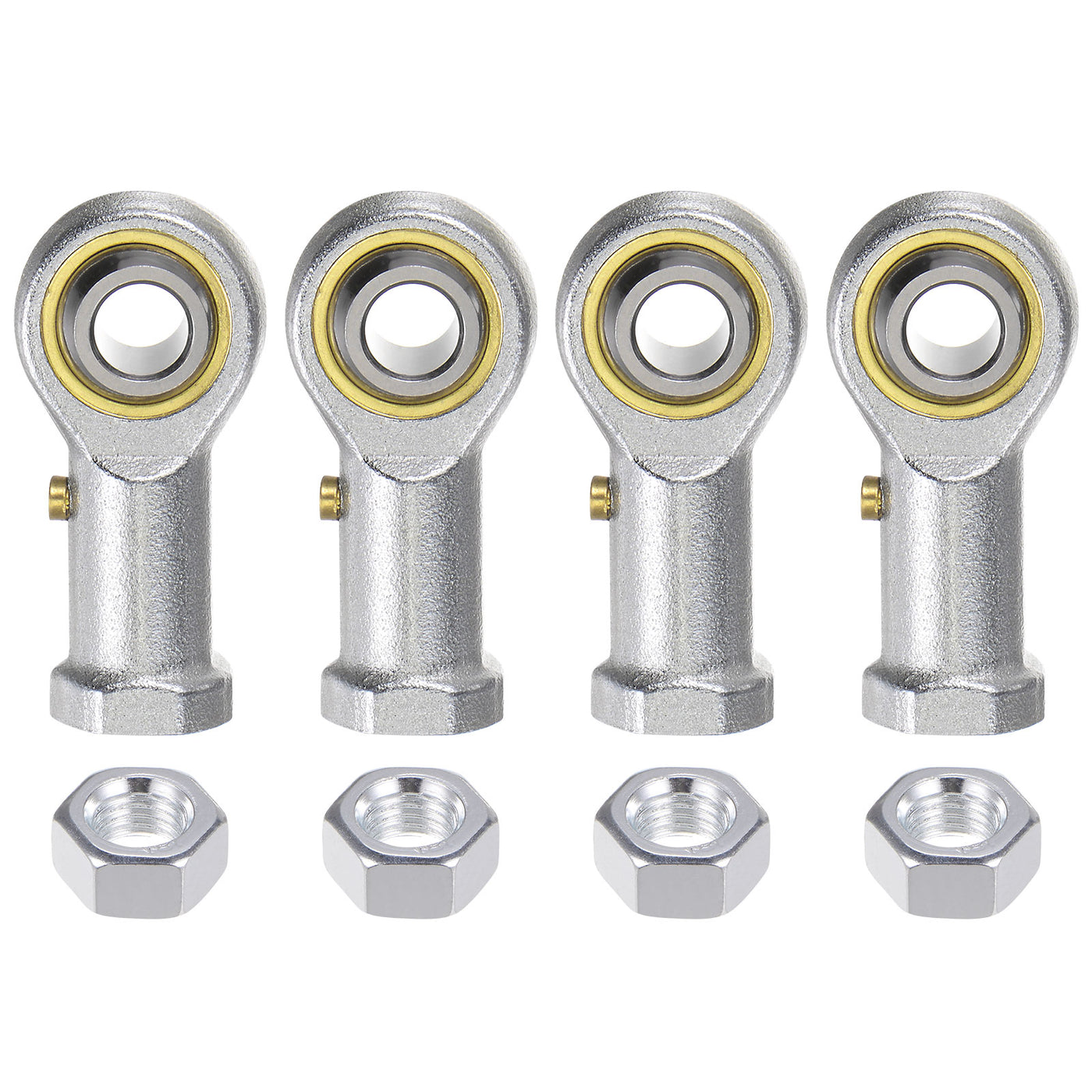 uxcell Uxcell 4pcs PHSB5 Female Rod End Bearing 5/16" Bore and 5/16-24 Right Hand Thread