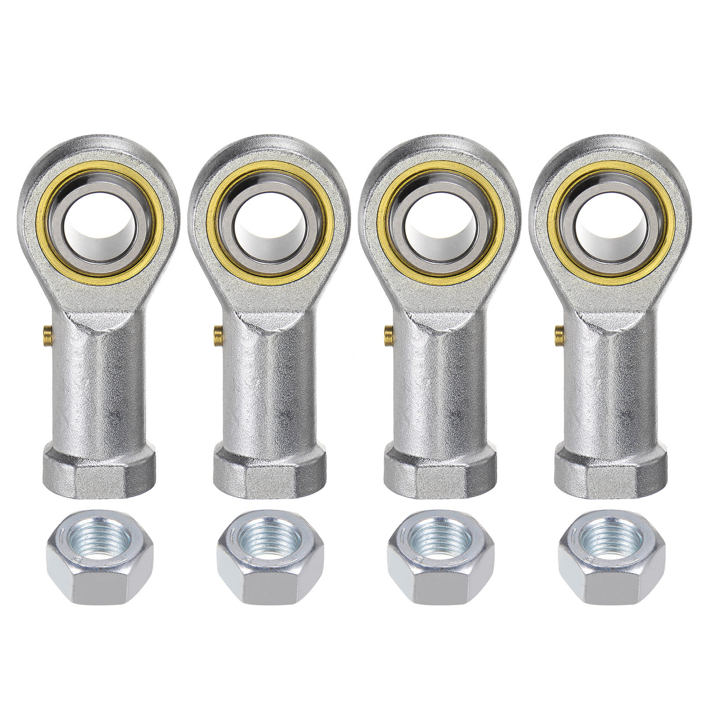 uxcell Uxcell 4pcs PHSB10 Female Rod End Bearing 5/8" Bore and 5/8-18 Right Hand Thread