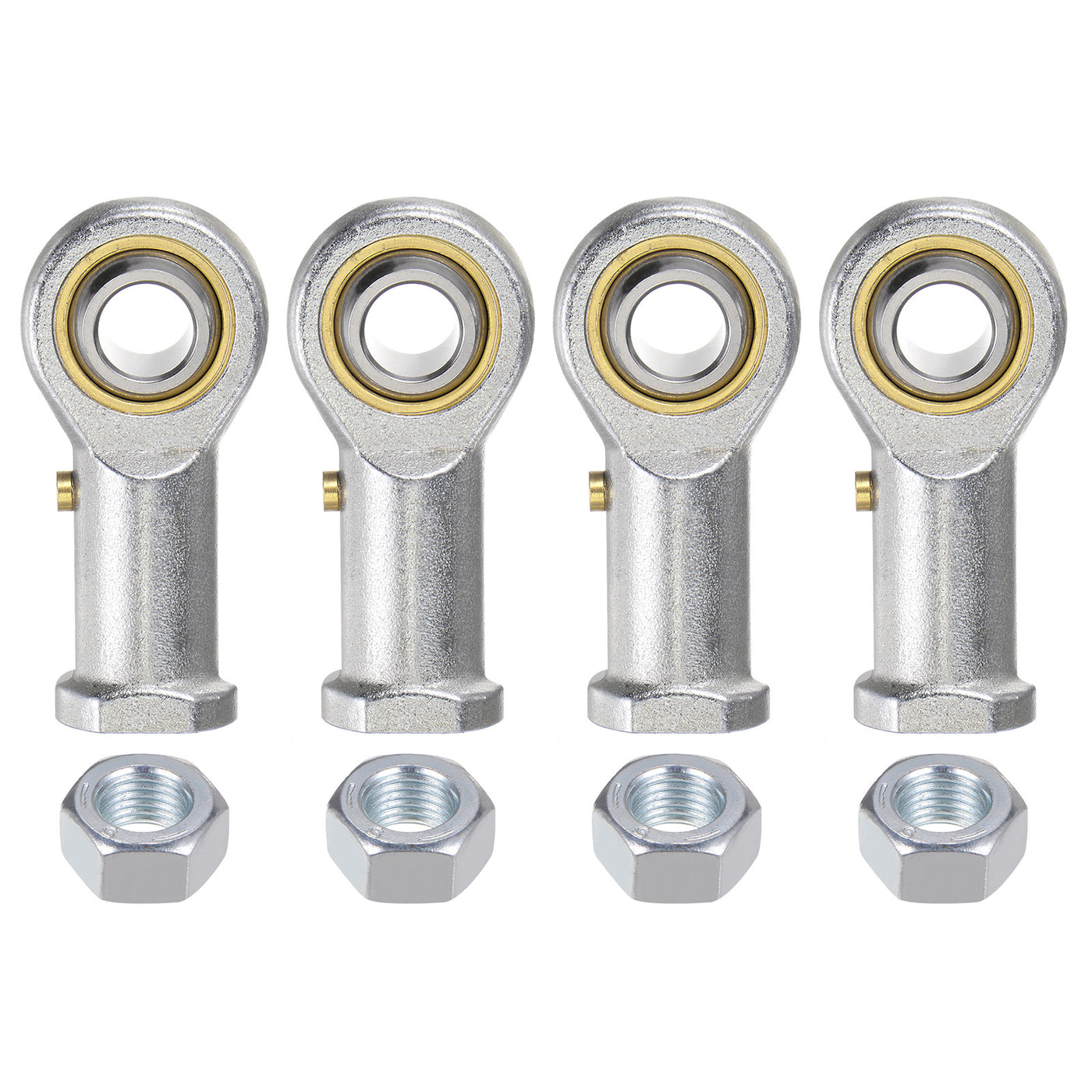 uxcell Uxcell 4pcs PHSB7 Female Rod End Bearing 7/16" Bore and 7/16-20 Right Hand Thread