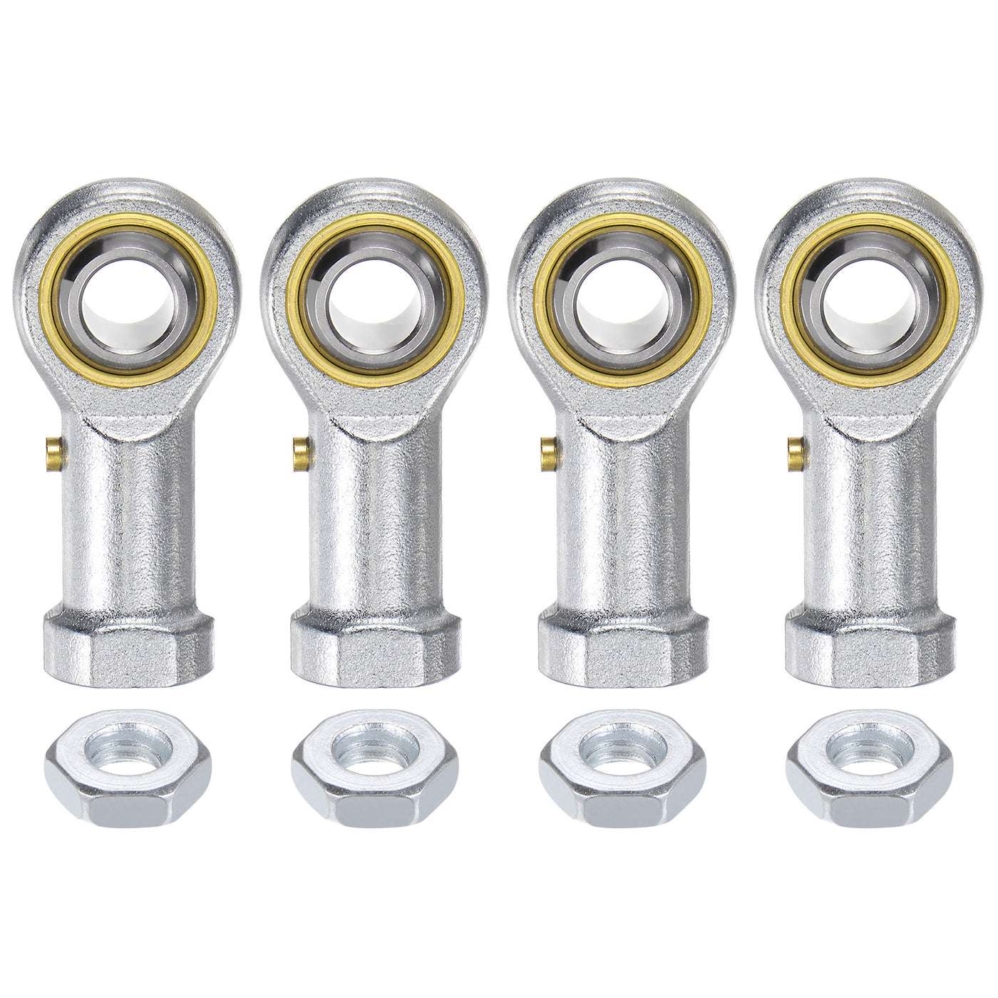 uxcell Uxcell 4pcs PHS10 Female Rod End Bearing M10 Bore and M10x1.5 Right Hand Thread