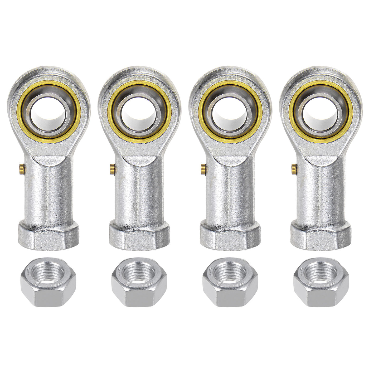 uxcell Uxcell 4pcs PHSA12 Female Rod End Bearing M12 Bore and M12x1.75 Left Hand Thread