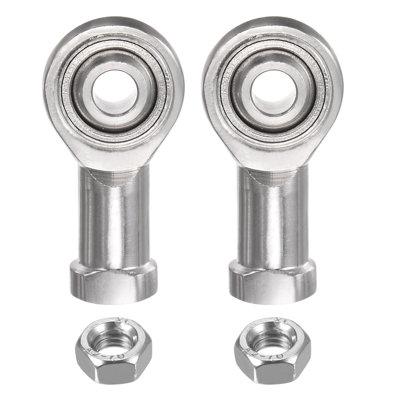 uxcell Uxcell 2pcs SSI6T/K Female Rod End Bearing M6 Bore and M6x1.0 Right Hand Thread