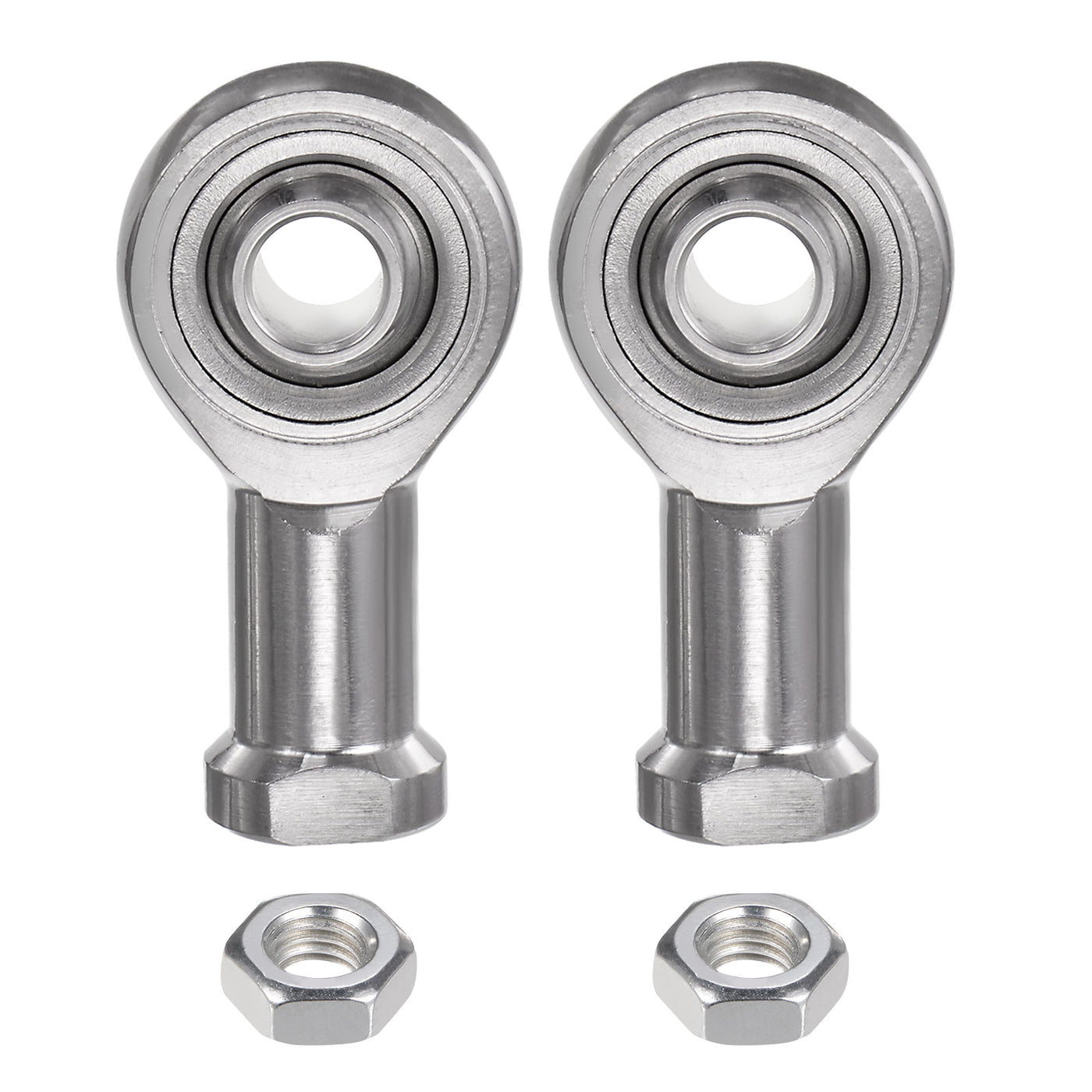 uxcell Uxcell 2pcs SSI8T/K Female Rod End Bearing M8 Bore and M8x1.25 Right Hand Thread