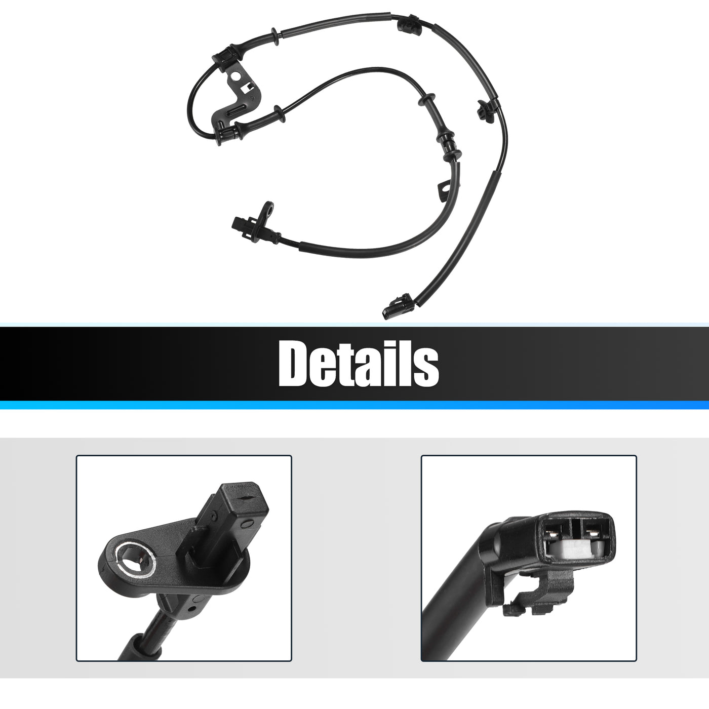 X AUTOHAUX Vorderer linker ABS-Raddrehzahlsensor Getriebegeschwindigkeitssensor für Hyundai I30 2. Generation 2011-2021 Nr. 59810A6300