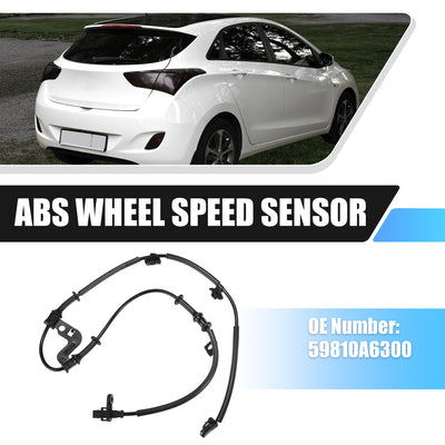 Harfington Vorderer linker ABS-Raddrehzahlsensor Getriebegeschwindigkeitssensor für Hyundai I30 2. Generation 2011-2021 Nr. 59810A6300