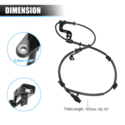 Harfington Vorderer rechter ABS-Raddrehzahlsensor Getriebegeschwindigkeitssensor für Hyundai I30 2. Generation 2011-2021 Nr. 59830A6300