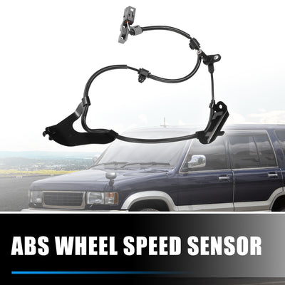 Harfington Vorderer linker ABS-Raddrehzahlsensor Getriebegeschwindigkeitssensor für Isuzu D-Max 2012-2021