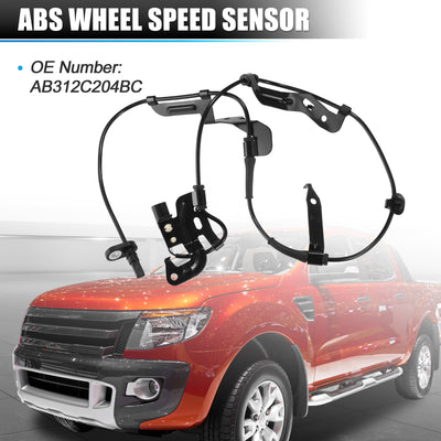 Harfington Front Right ABS Wheel Speed Sensor Transmission Speed Sensor for Ford for Ranger T6 Pickup 2011-2013 No.AB312C204BC