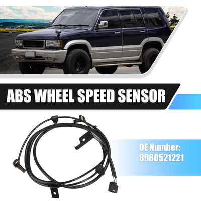 Harfington Rear Left Right ABS Wheel Speed Sensor Transmission Speed Sensor for Isuzu D-Max MK2 2012-2020 No.8980521221