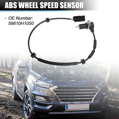 Harfington Front Left ABS Wheel Speed Sensor Transmission Speed Sensor for Hyundai Terracan ALL Years No.59810H1050