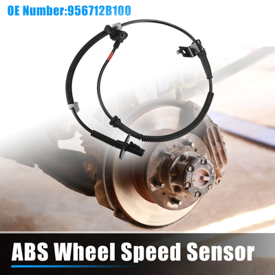 Harfington 1 Pcs Front Right ABS Wheel Speed Sensor for Hyundai Santa Fe 2005-2013 No.956712B100