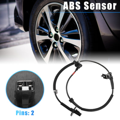 Harfington 1 Pcs Front Right ABS Wheel Speed Sensor for Hyundai Santa Fe 2005-2013 No.956712B100