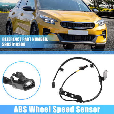 Harfington 1 Pcs Rear Right ABS Wheel Speed Sensor for Kia Ceed 2006-2012 No.599301H300