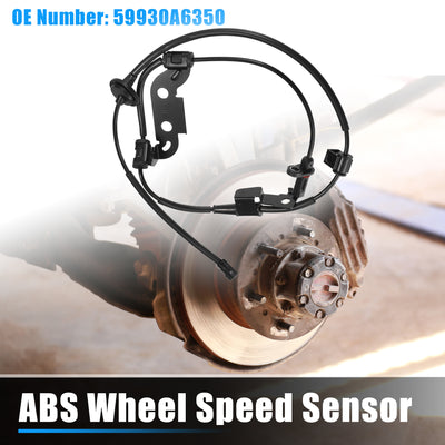 Harfington 1 Pcs Rear Right ABS Wheel Speed Sensor for Hyundai I30 2012-2018 No.59930A6350