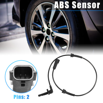 Harfington 1 Pcs Rear Left Right ABS Wheel Speed Sensor for Nissan NV400 2011-2023 No.93167732