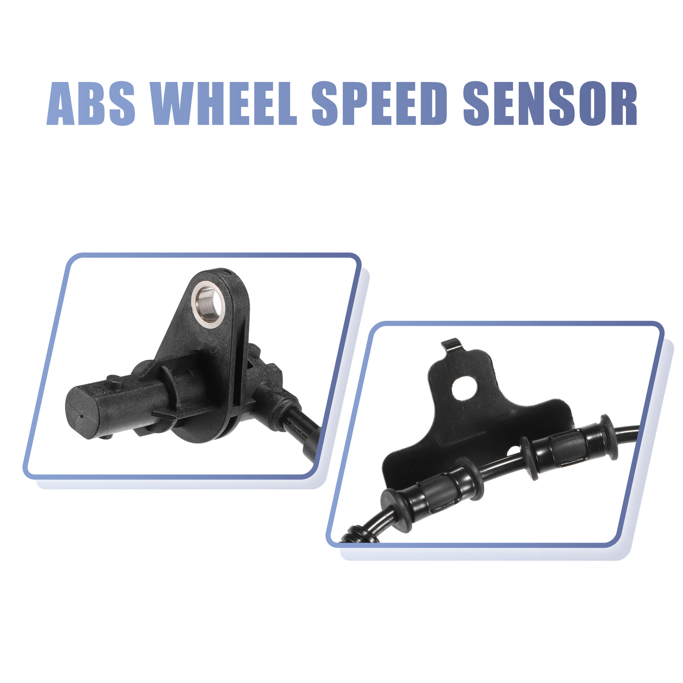 X AUTOHAUX Car ABS Wheel Speed Sensor Front Left No.956700X000 for Hyundai I10 1st Generation 2007-2013