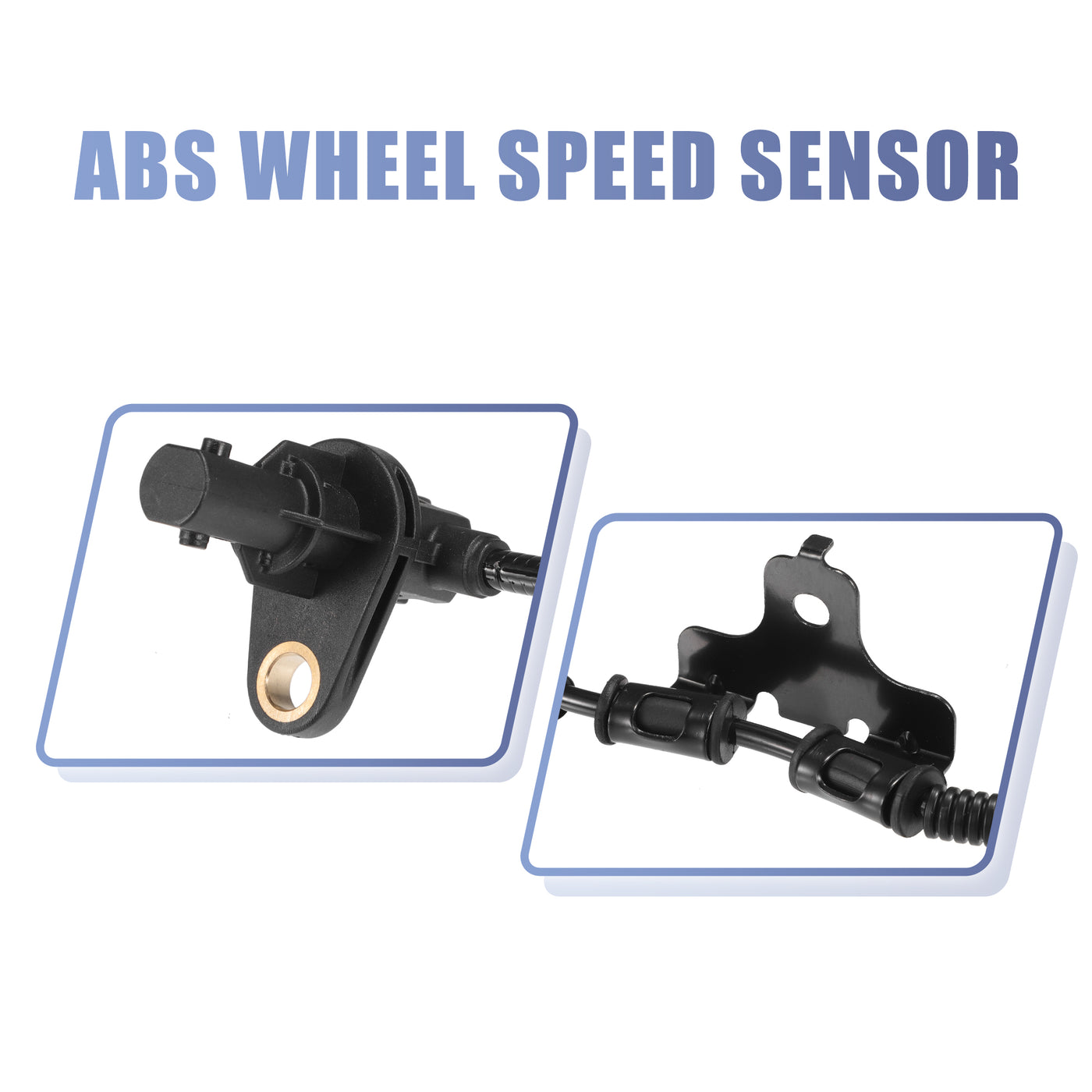 X AUTOHAUX Car ABS Wheel Speed Sensor Front Right No.956700X100 for Hyundai I10 1st Generation 2007-2013