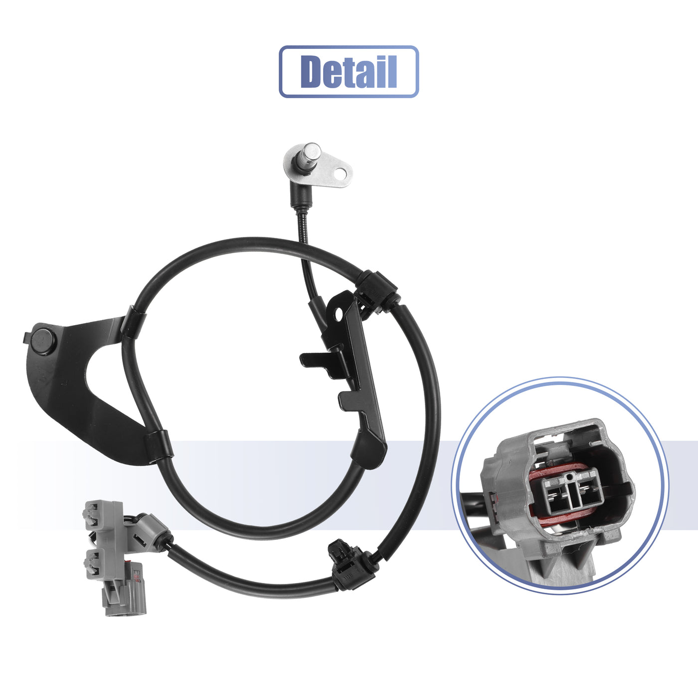 X AUTOHAUX Car ABS Wheel Speed Sensor Front Left No.8980521201 for Isuzu D-Max 2.5 Twin Turbo 2012-2019