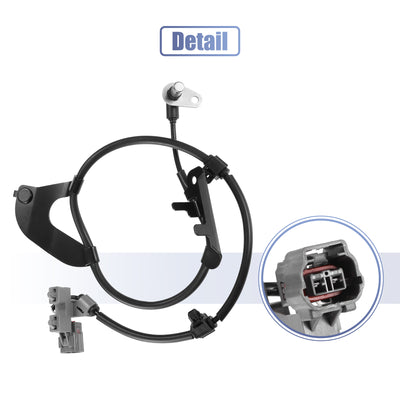 Harfington Car ABS Wheel Speed Sensor Front Left No.8980521201 for Isuzu D-Max 2.5 Twin Turbo 2012-2019