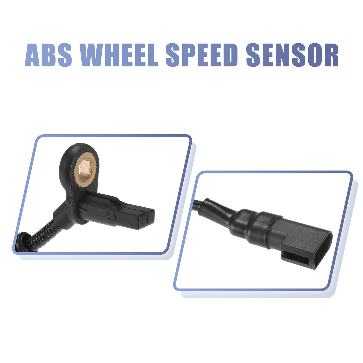 X AUTOHAUX Car ABS Wheel Speed Sensor Front Left Right No.2T142B372AA for Ford Transit Connect Mk1 2002-2012