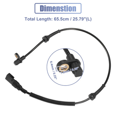 Harfington ABS-Raddrehzahlsensor hinten links/rechts Nr. 2T142B372BD für Ford Transit Connect Mk1 2002-2012