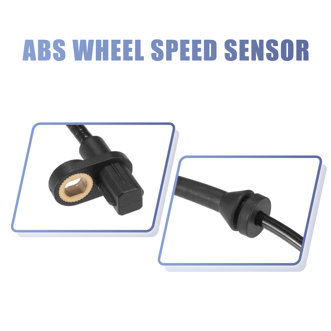 X AUTOHAUX ABS-Raddrehzahlsensor hinten links/rechts Nr. 2T142B372BD für Ford Transit Connect Mk1 2002-2012