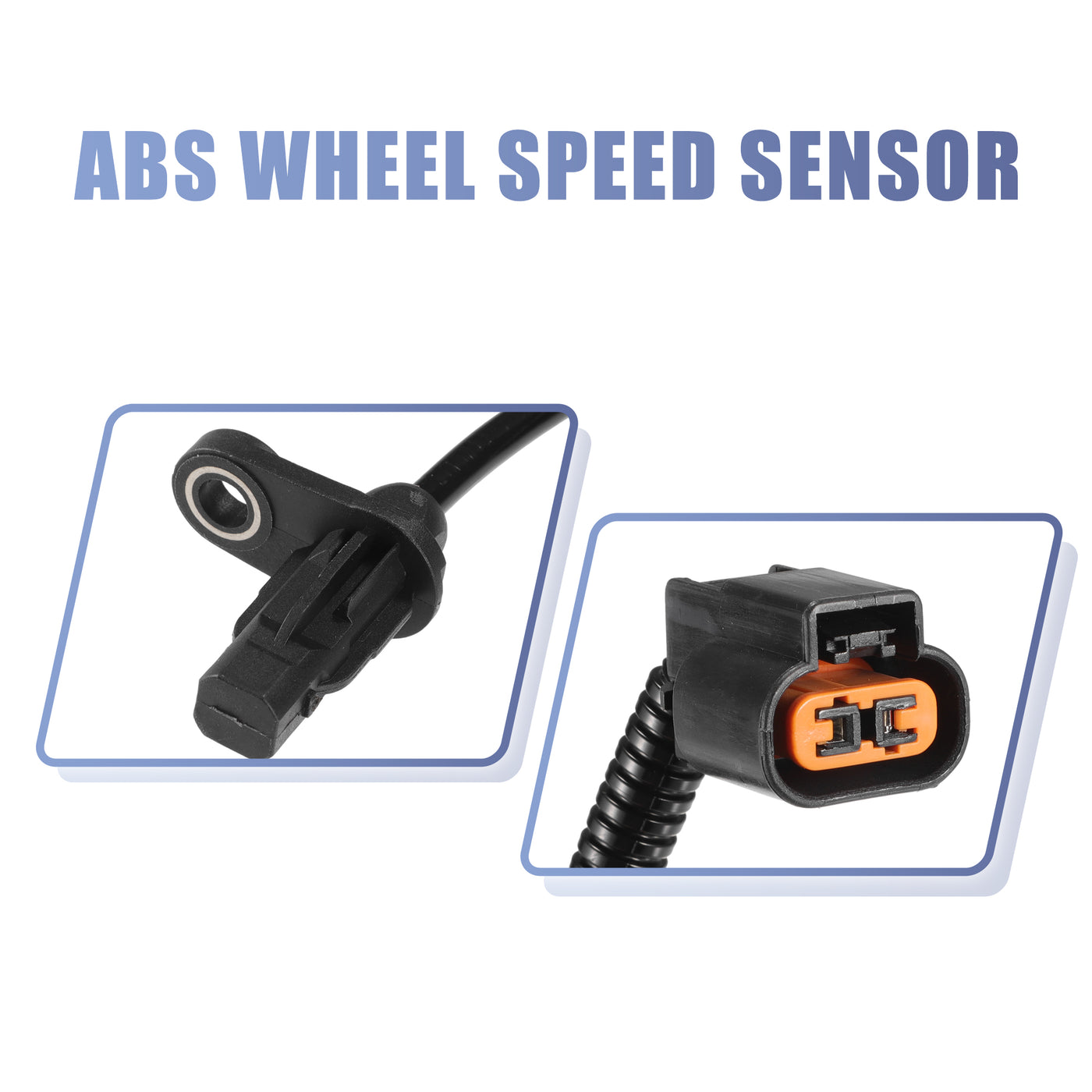 X AUTOHAUX Car ABS Wheel Speed Sensor Front Right No.956711J000 for Hyundai I20 1st Generation 2008-2015